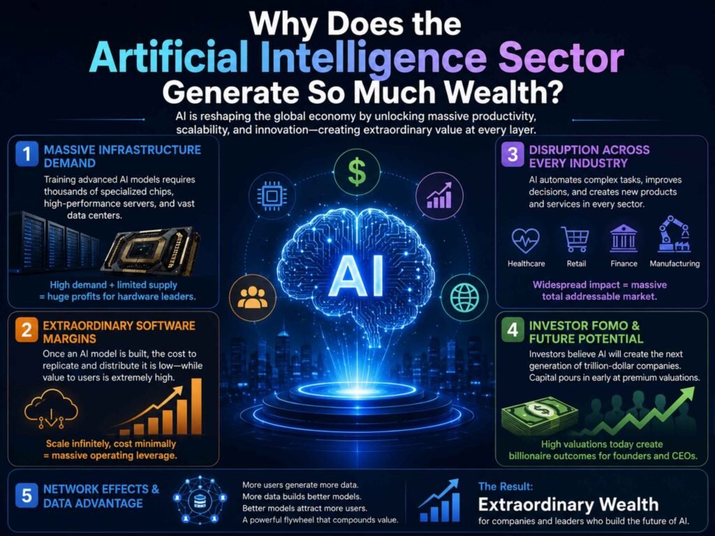 Why Does the Artificial Intelligence Sector Generate So Much Wealth