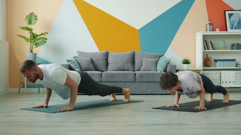 A sample beginner home workout