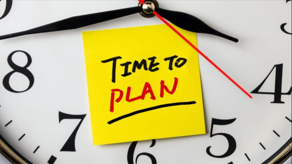 Plan personal time