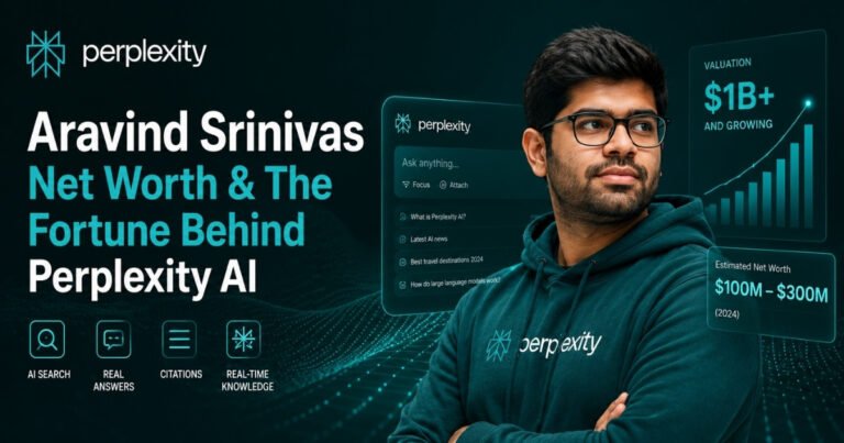 Aravind Srinivas Net Worth & The Fortune Behind Perplexity AI Aravind Srinivas Net Worth