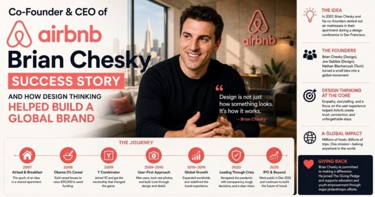 Co Founder and CEO of Airbnb Brian Chesky Success Story and How Design Thinking Helped Build a Global Brand Co-Founder & CEO of Airbnb Brian Chesky