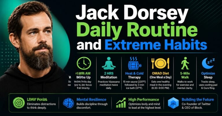 Jack Dorsey Daily Routine and Extreme Habits Jack Dorsey