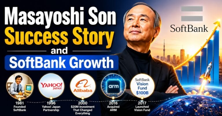 Masayoshi Son Success Story and SoftBank Growth Masayoshi Son