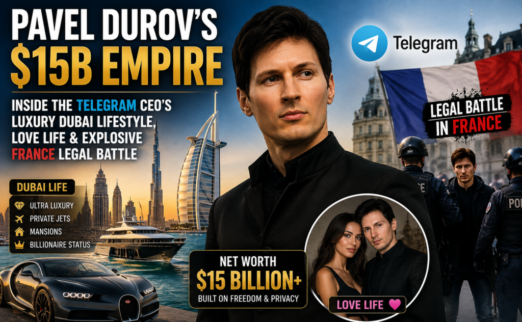 The Life of Pavel Durov, Tech, Wealth, and Dubai Pavel Durov’s $15B Empire