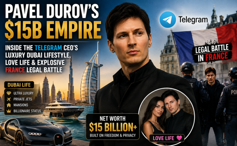 The Life of Pavel Durov, Tech, Wealth, and Dubai Pavel Durov’s $15B Empire