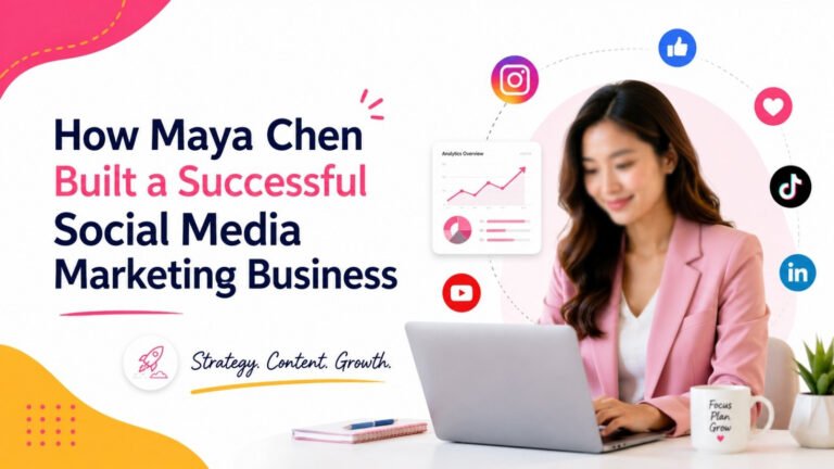 How Maya Chen Built a Successful Social Media Marketing Business Social Media Marketing Business