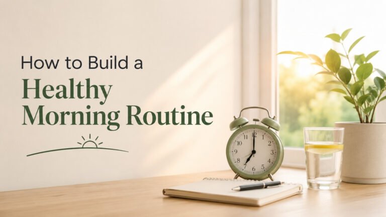 How to Build a Healthy Morning Routine That Actually Works Healthy Morning Routine