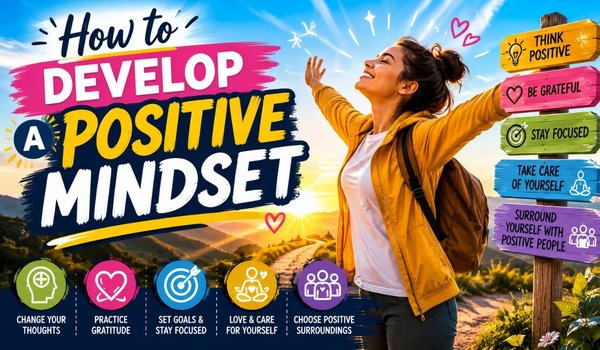 How to Develop a Positive Mindset and Create a Happier, More Successful, and More Meaningful Life Every Day How to Develop a Positive Mindset through daily habits, resilience, and positive thinking