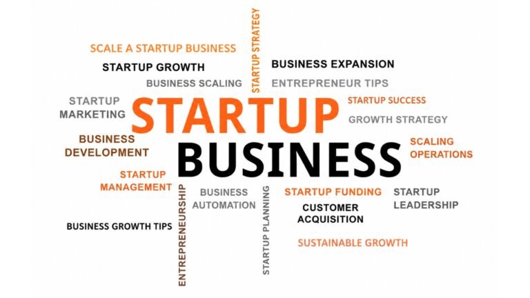 Scale a Startup Business using growth strategies, technology, team expansion, marketing, and operational efficiency