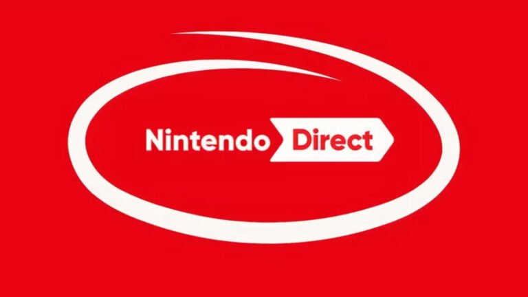 Nintendo Direct presentation featuring game announcements, trailers, and Nintendo Switch releases