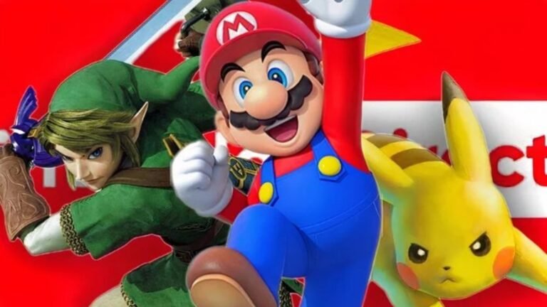 Nintendo Game reveal presentation during Nintendo Direct