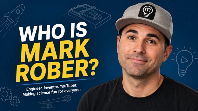 Who Is Mark Rober – former NASA engineer, YouTube science creator, and STEM educator