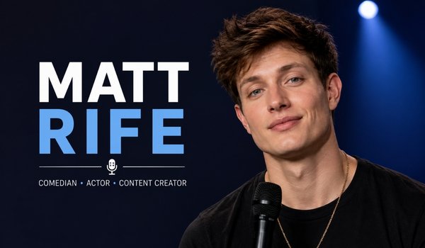 How Did the Stand-Up Comedian Matt Rife Become One of the Biggest Comedy Stars in the World? Who Is Matt Rife performing stand-up comedy during a live show before a packed audience