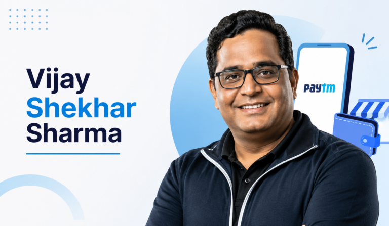 Who Is Vijay Shekhar Sharma? Vijay Shekhar Sharma speaking at a fintech conference about digital payments